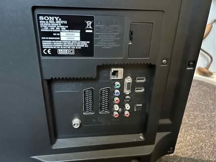 Photo of free 46” Sony TV with speaker, soundbar and remote (Norbiton KT2) #3