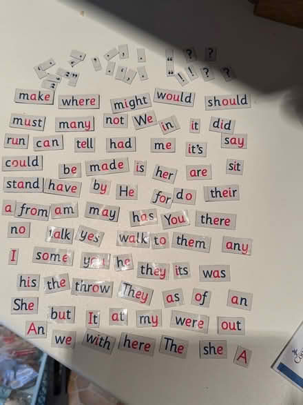 Photo of free Magnetic words and punctuation (Eastbourne BN21) #1