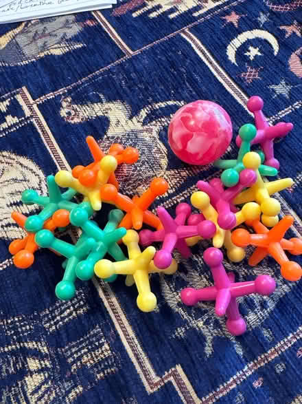 Photo of free Plastic jacks and ball (Ossining) #1