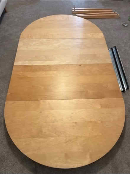 Photo of free 4 legged wooden table (Rochford SS4) #3