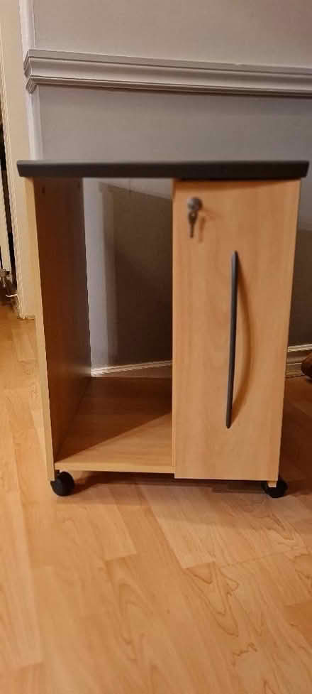 Photo of free Wooden CD and PC cabinet (Burnham SL1) #4