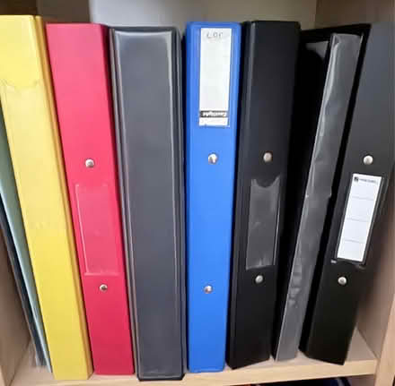 Photo of free Ring binders (South Croydon CR2) #1