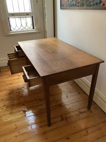 Photo of free Wooden study/office desk (Marrickville, NSW) #3