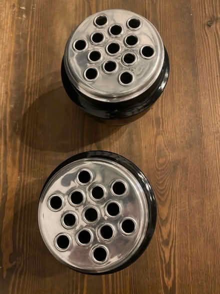 Photo of free 2 x metal grave vases (Streatham SW16) #2