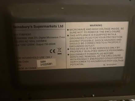 Photo of free Microwave - Heavily corroded. (Spondon DE21) #3