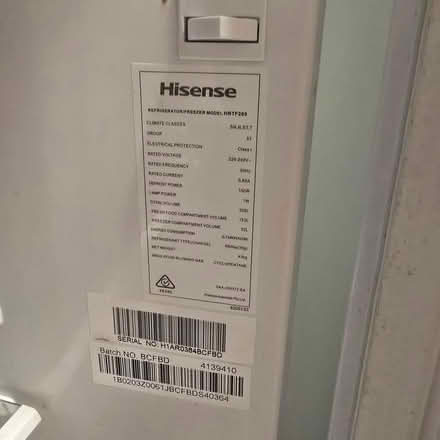 Photo of free Refrigerator - Freezer (Carlingford 2118) #2