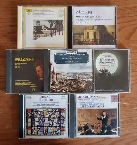 Photo of free Mozart CDs (Hastings TN37) #1