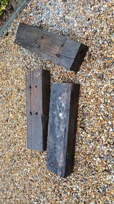 Photo of free 3 x 1/2 railway sleepers (Hayling Island PO11) #1