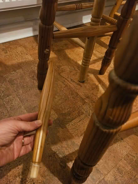 Photo of free 3 bar stools - mixed (Crook LA8) #2