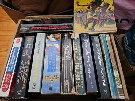 Photo of free Box of books (Near the experimental farm) #1