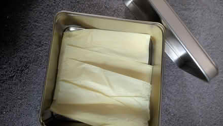 Photo of free Empty square Champneys tin (Crownhill MK8) #4