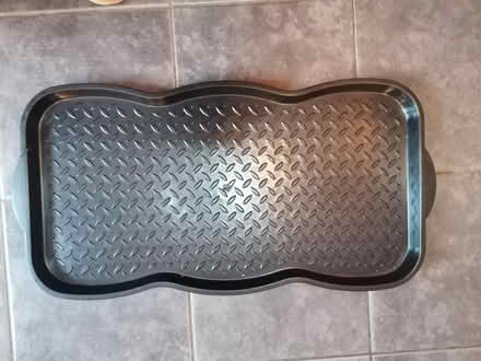 Photo of free Black shoe / boot tray (Presteigne LD8) #1