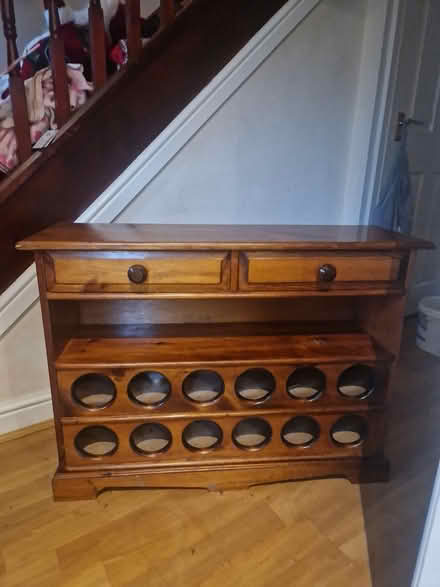 Photo of free Wine Rack/Cabinet (Sherburn in Elmet LS25) #1
