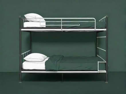 Photo of free Black metal bunk bed (Ashfield CA14) #1