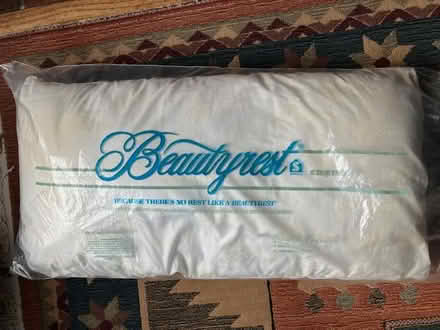 Photo of free king bed pillow - beautyrest (south sunnyvale) #1