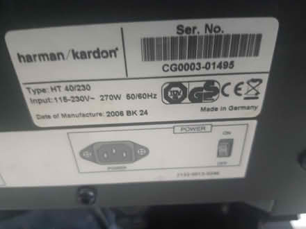 Photo of free The Harmon Kardon TV -SPARES PARTS (Harrow HA3) #3