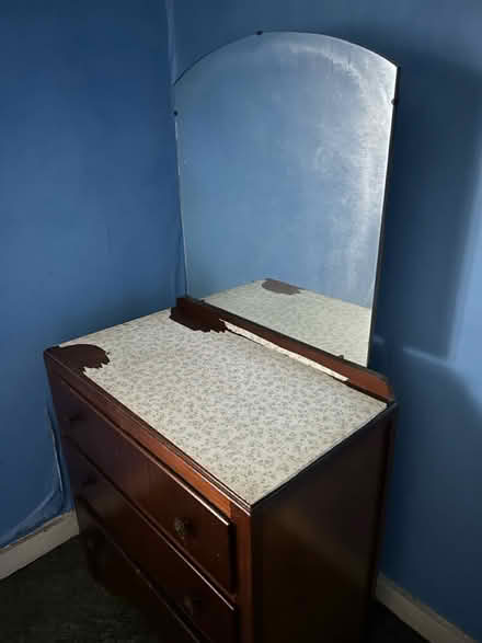Photo of free Vintage drawers with mirror (Dalkey) #3