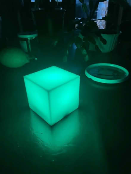 Photo of free Colour changing light cube (Garstang PR3) #3