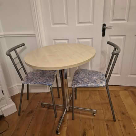 Photo of free Bistro table and chairs (Bray) #1