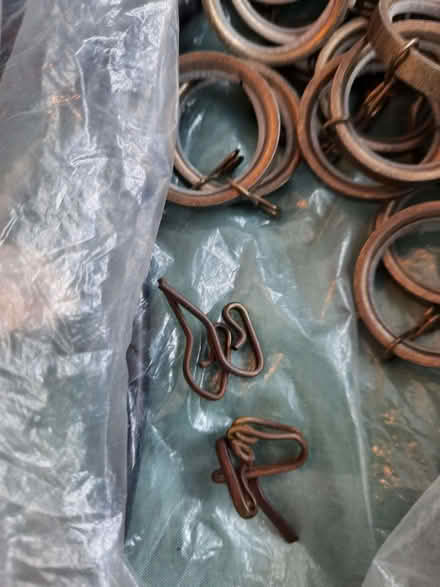 Photo of free Metal curtain rings (Hollingdean BN1) #1