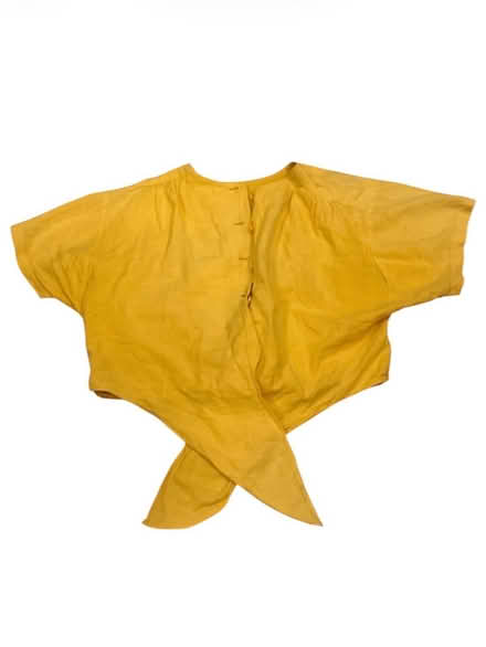 Photo of free Woman’s Yellow Wrap Top (Brooklyn Storage) #1
