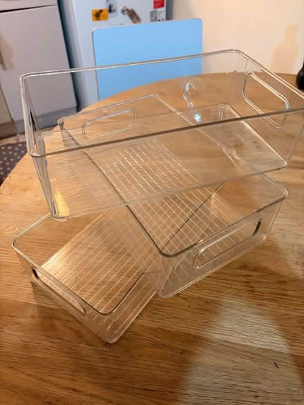 Photo of free Clear acrylic boxes (Fairview) #1