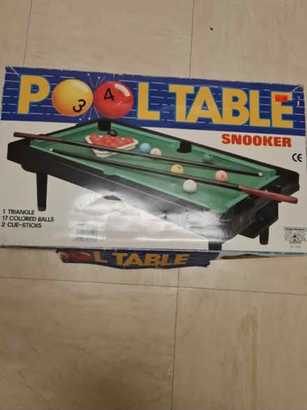 Photo of free Kid's Pool table (NG15) #1