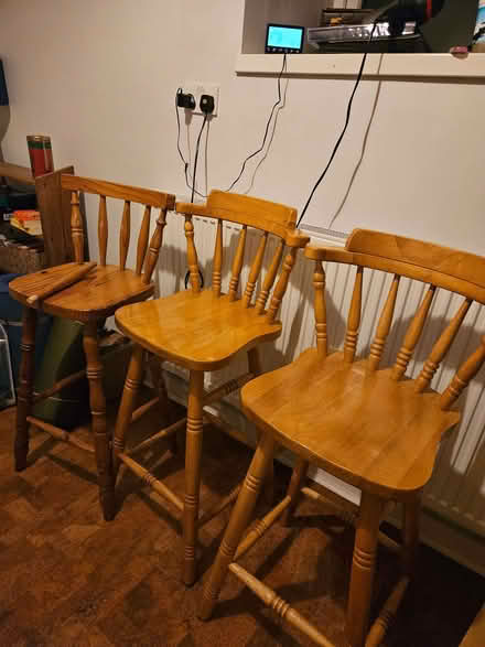 Photo of free 3 bar stools - mixed (Crook LA8) #1