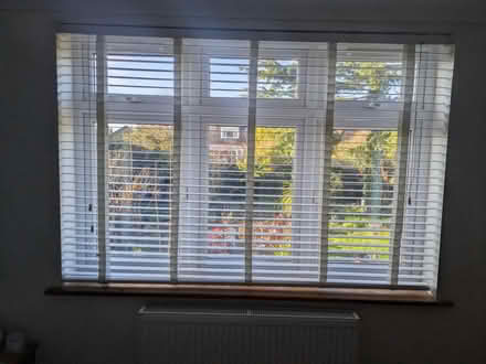 Photo of free White Wooden Venetian Blind (DA7 Bexleyheath) #1
