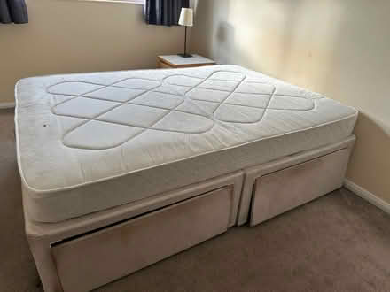 Photo of free Double Bed Divan and Mattress (Hertsmere WD6) #2