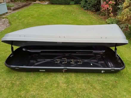 Photo of free Roof box with fixings and key. (AB15) #1