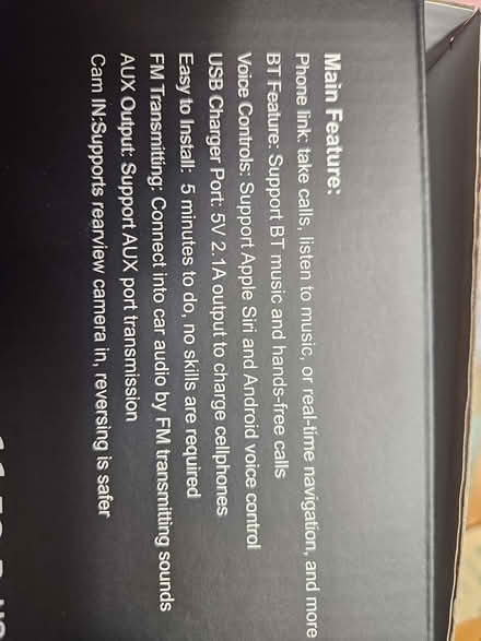 Photo of free Carpuride car media unit (Bussage GL6) #2