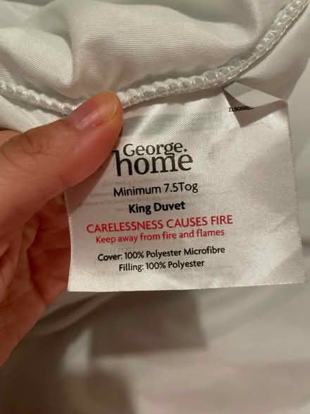 Photo of free King Duvet & covers (Leith EH6) #1