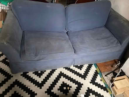 Photo of free Navy sofa (London W9) #1