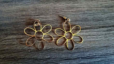 Photo of free Gold-Coloured Flower Earrings (Epping CM16) #1