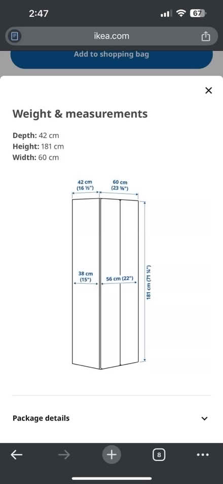 Photo of free Kids Wardrobe (Bradford BD7) #1