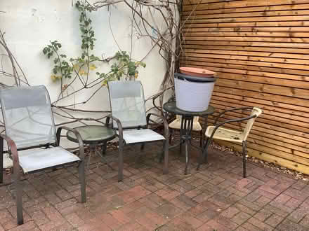 Photo of free 2xtables + 4 chairs (Kingsteignton) #1