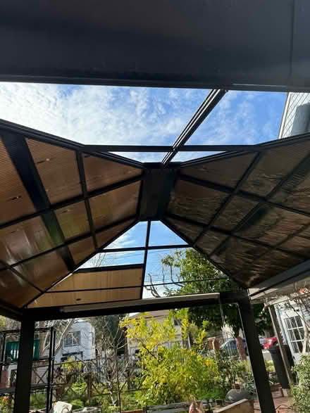 Photo of free Brown aluminum gazebo (Evergreen, Palo Alto) #3