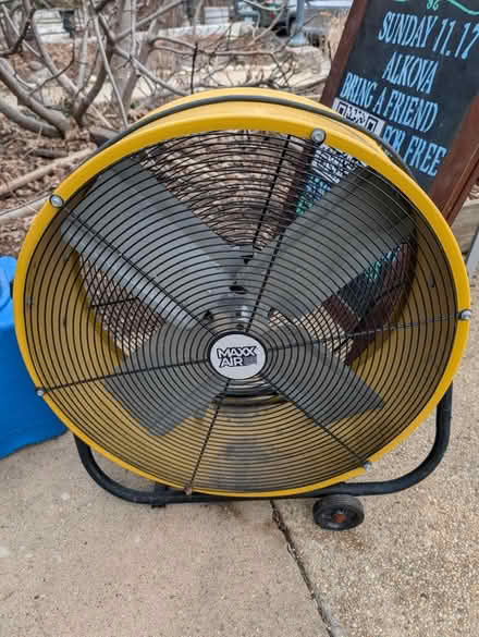 Photo of free Industrial fan (Park View - Colombia Heights) #1