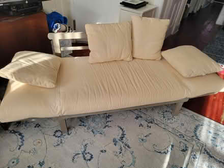 Photo of free Futon love seat, comfy (Park slope.) #2
