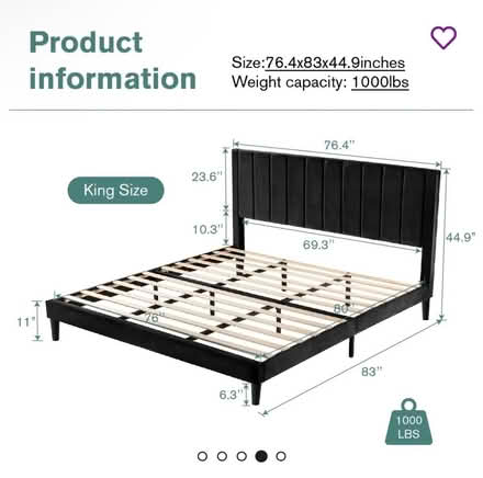 Photo of free Bed Frame (SE D.C.) #1