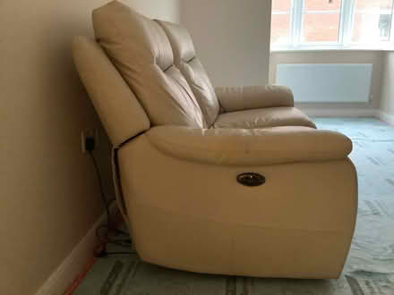 Photo of free 2 x 2 seater electric recliner leather sofas (Hill Ridware WS15) #3