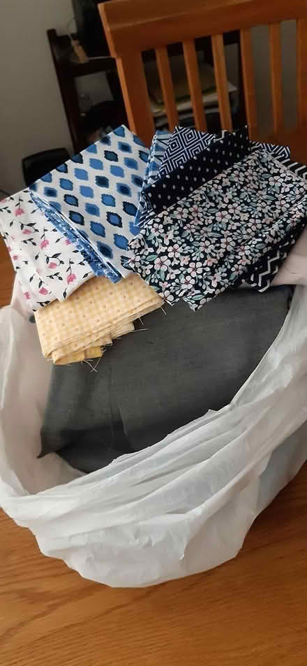 Photo of free Fabric pieces (Cullompton south) #1