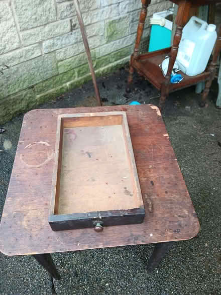 Photo of free Old wooden table (Knaresborough HG5) #2
