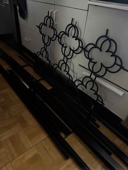 Photo of free Twin canopy bed frame (67 Putnam street, Somerville) #3