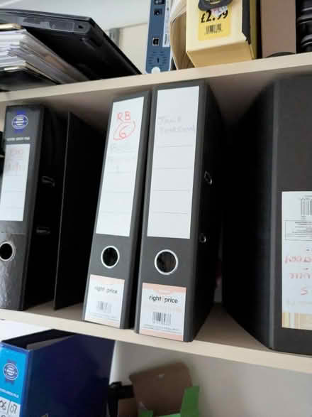 Photo of free Lever arch files (Gleneagles area, Wboro NN8) #1