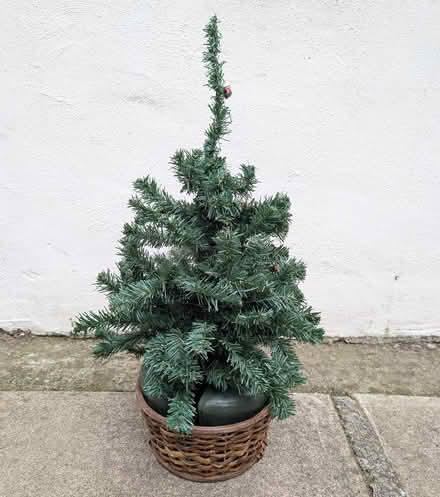 Photo of free Small Artificial Christmas Tree (Crescent Park) #1
