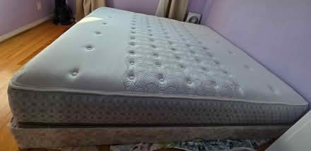 Photo of free cali king mattress & box spring (Near cupertino library) #3