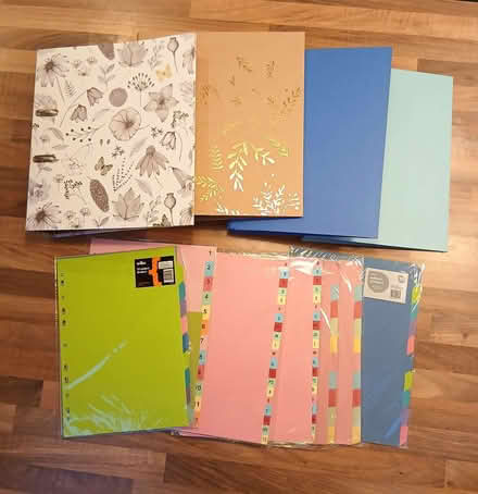 Photo of free Ring binders, subject separators, A4 paper, graph paper (North Hinksey OX2) #2