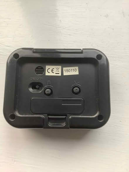 Photo of free Battery alarm clock (Middleton on Sea PO226) #2